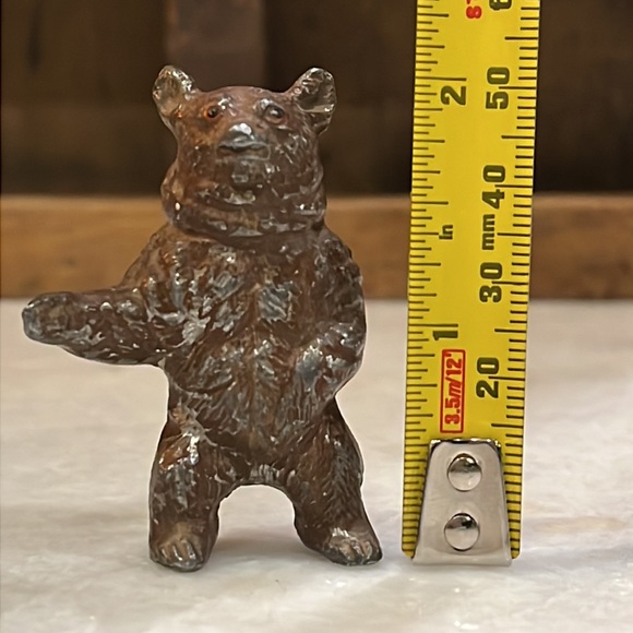 Metal Bear figurine - Picture 7 of 8